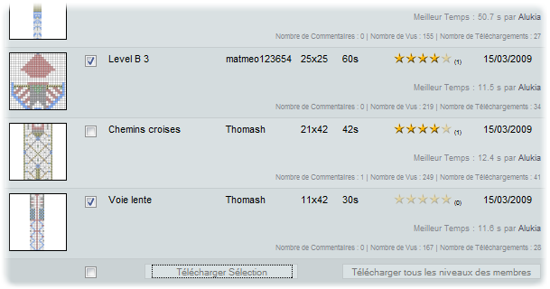 Telecharger les niveaux de Battle Jump